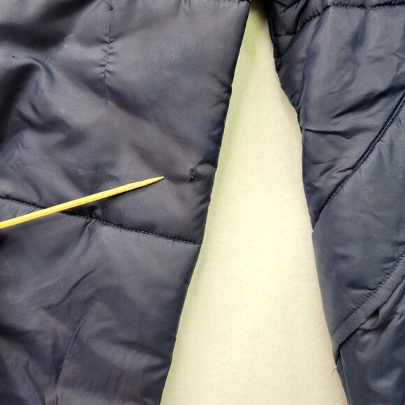 Vintage Union McGregor Mens Sportswear Quilted Jacket Navy Blue Medium *callout - Picture 11 of 11